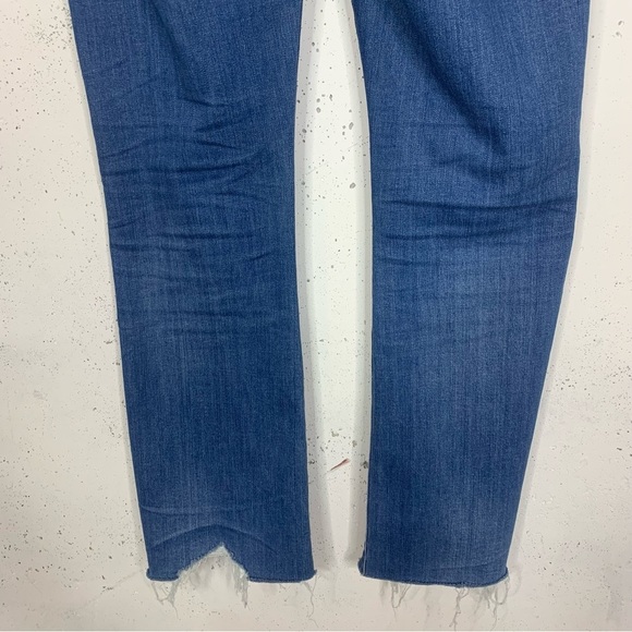 Madewell Cali Demi Boot Distressed Denim Jeans Size 25 - Picture 5 of 9
